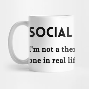 Social Worker Funny Occupation Quote Mug